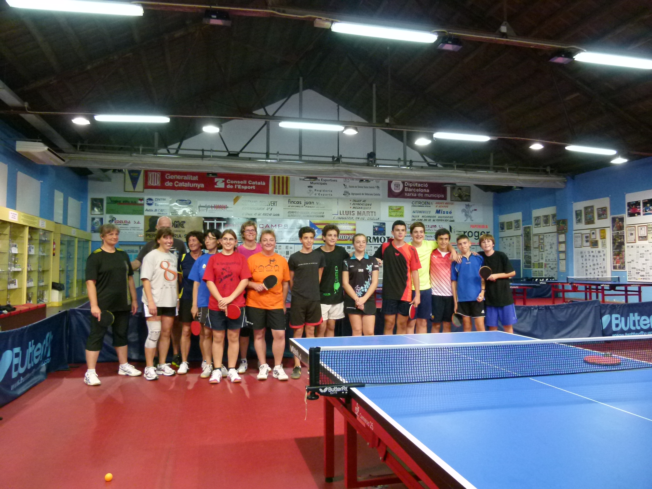 Tischtennis Urlaub Calella Lehrgang