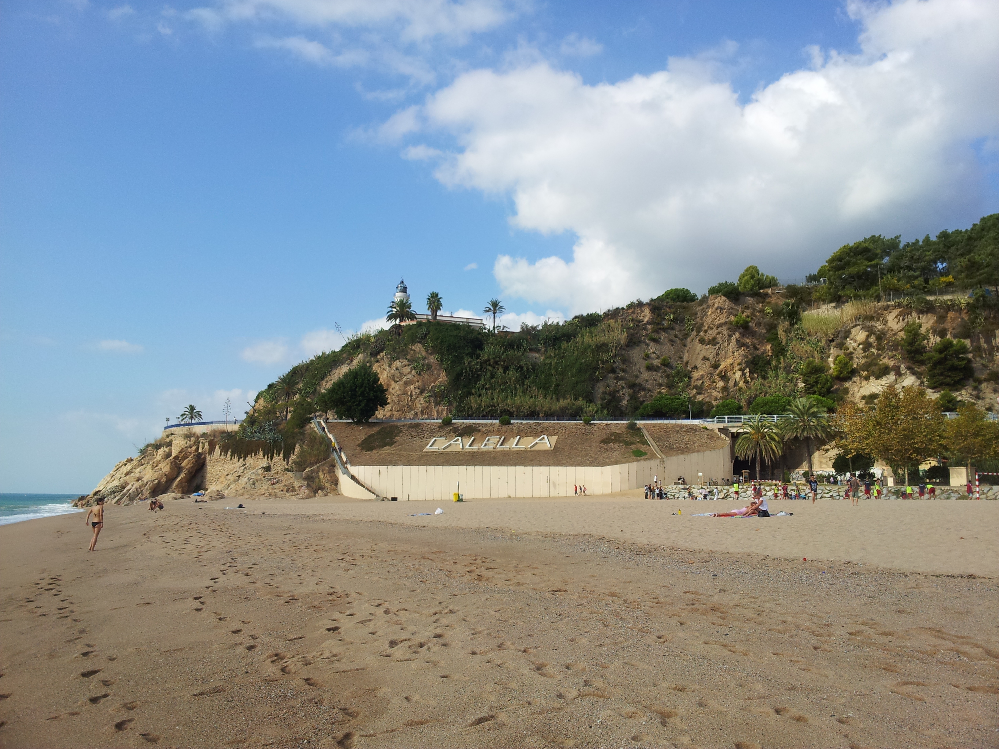 Tischtennis Urlaub Calella Strand Impressionen